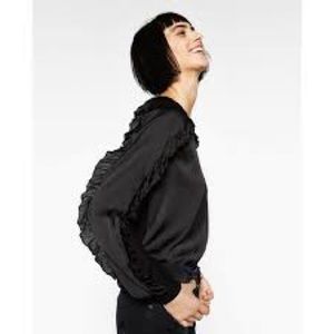 Zara Black Blouse
